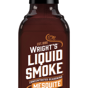 Create authentic, slow-smoked flavor in minutes with Wright's Mesquite Liquid Smoke, made from the actual condensed smoke from mesquite wood for great BBQ taste!