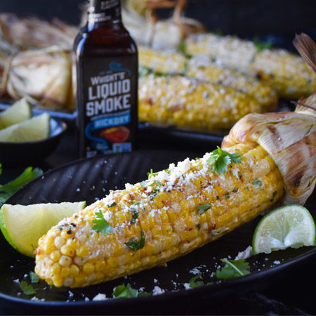 Image of Smoky Elote (Mexican Street Corn) Recipe